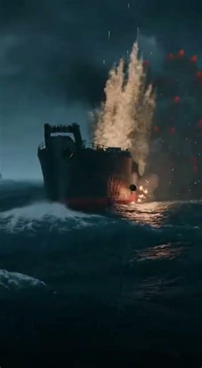 The German Army Bombing on Ship #ww2