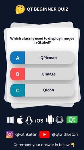 Question 13 | “Can You Solve This Qt Question? 🤔” #excel #windows #qt #cpp