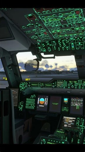 Cockpit Airbus A400M Start Up #airbusa400m #airbus #aviation #planespotting #shorts