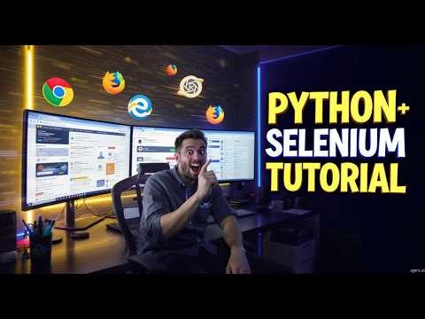 Python Selenium Automation Tutorial | Web Scraping & Testing Made Easy
