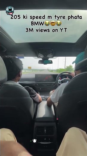 200km/hr ഇൽ സഞ്ചരിക്കുമ്പോൾ ടയർ പഞ്ചർ ആയാൽ ... #automobile #comedy #motovlog #tataharier #bmw