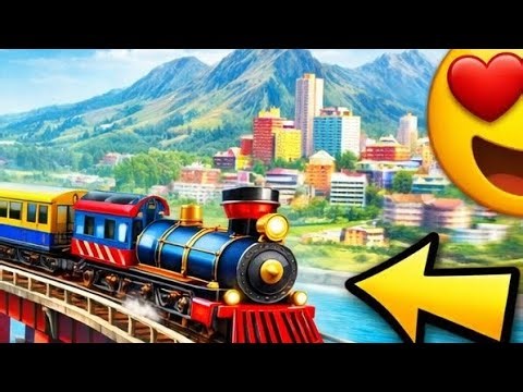 Toy Train Simulator 3D Gameplay | Level 100 Challenge