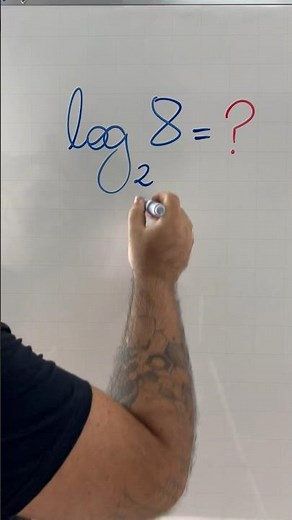🤯 LOG of 8 in base 2 - Understanding LOGARITHM