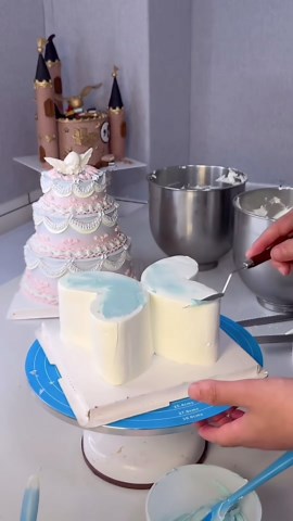 ASMR Cake Decorating Tutorial