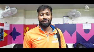 For the birthday boy from #TeamIndia 🎂 From the birthday boy to everyone 🫶🏻 #CWC23 | #INDvAFG | #MeninBlue | Hardik Pandya | Indian Cricket Team