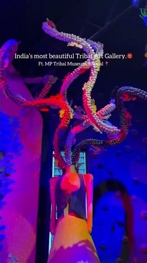 India's most beautiful Tribal Art Gallery!Ft. MP Tribal Museum. Bhopal