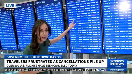 Detroit Airport Navigates Flight Cancellations Amid Shutdown