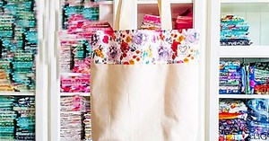 How To Make An Easy Grocery Tote