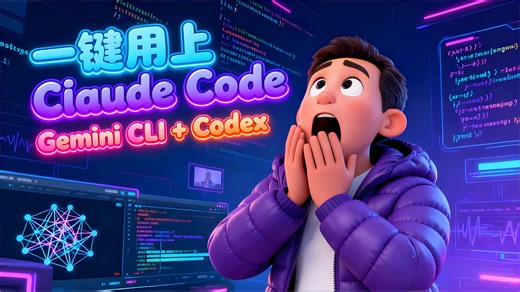 一键用上Claude Code、GeminiCLI和Codex