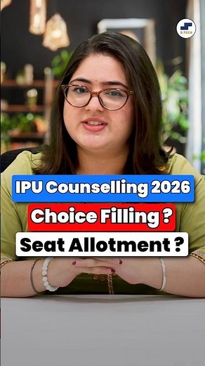 📢 IPU B.Tech Counselling 2026 | Choice Filling & Seat Allotment Update #btech #ipu #counselling2026