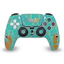 Head Case Designs Officially Licensed Scooby-Doo Scoob Graphics Vinyl Faceplate Sticker Gaming Skin Decal Cover Compatible With Sony PlayStation 5 PS5 DualSense Controller