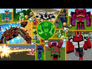 INSTALL BEN 10 OMNIVERSE V21 MOD FOR MINECRAFT PE 😍 | MCPE 1.21+