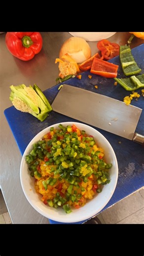 It may be dark and dreary outside but it's warm and cozy at The Drake Come try our pan seared salmon and rainbow pepper risotto special! | The Drake Bar & Kitchen