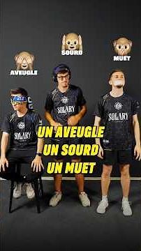 Naaan le niveau est effrayant 😩😭 1 Aveugle, 1 Sourd et 1 Muet avec l'équipe EVA 🖤