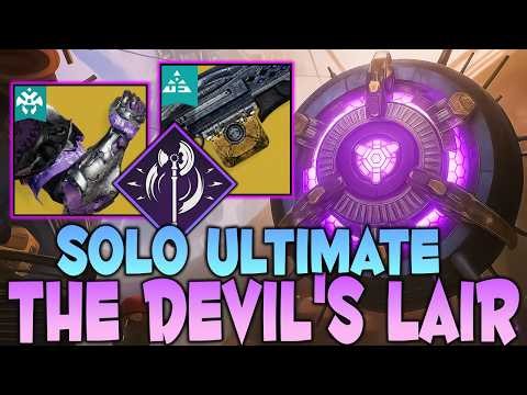 VOID Titan Second Chance Build! Solo Flawless Ultimate The Devil's Lair | Destiny 2 Renegades