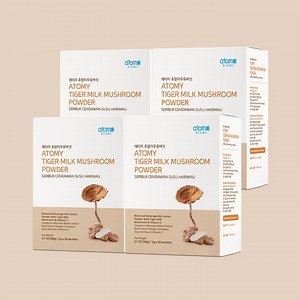 Atomy Tiger Milk Mushroom Powder (30sachets*4boxes) | Atomy Malaysia