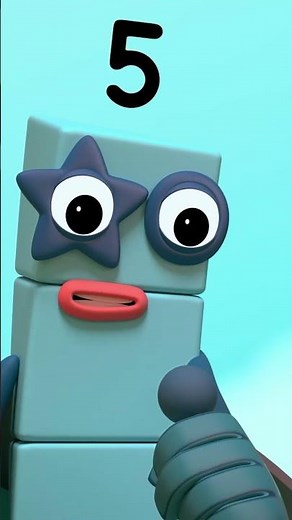 #short COLORFUL MATH – Part 1 | Learn to Count from 1 to 5 | Numberblocks in Portuguese