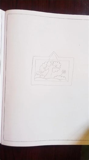 How to draw a frame 🖼️ drawing #subscribe #like #art