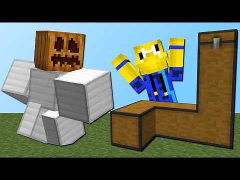 Mein Minecraft ist verflucht! (Fake Truhen, Troll Golems, Fliegende Boote)