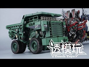 【SwiftTransform】Right Leg Of Devastator! Devil Saviour LONG HAUL DS-04 CONSTRUCTICON DS04大力神 拖斗透模玩速变