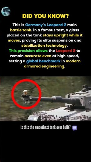 Why Germany’s Leopard 2 Tank Is Considered an Engineering Masterpiece #shorts