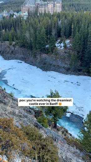 comment “Location” and i’ll DM you the exact google maps pin so you don’t miss this spot! 🫶 every corner in Banff has a surprise, but this one takes the crown. 🏰 📌 This spot is known as Surprise Corner Viewpoint. 📌 The views are simply unreal from this viewpoint. You must add this to your Banff National Park list. #alberta #banffnationalpark #canadianrockies #canada #beautifuldestinations [banff national park, fairmont banff, mountains, travel, nature, golden hour, scenic, canadian rockies] 