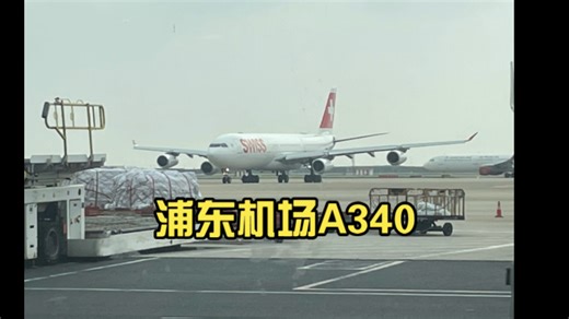 ［5APU. 法棍］浦东机场A340