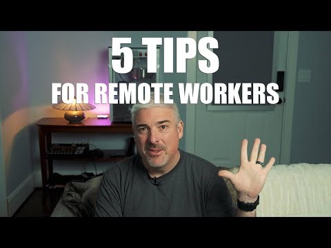 5 Tips for Remote and Work From Home Professionals