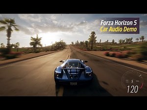 Forza Horizon 5: In-Game Car Audio Preview