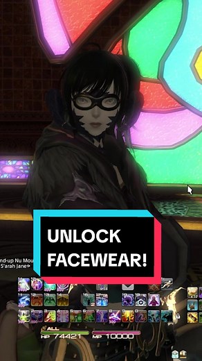 Unlock Facewear in FFXIV | Character Customization Guide