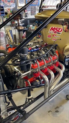 LS sprint car motor’s first start