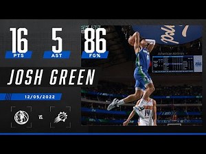 Highlights: Josh Green electric with 16 points on 6-for-7 shooting as Mavericks hammer Suns | #NBA