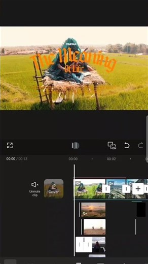 Vlog intro template in CAPCUT