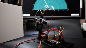 Faux Radar Uses Ultrasound & Python