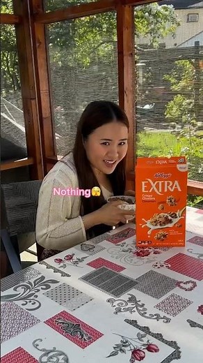 My GF is possessive over her cereal🤣 #kelloggspartner #couples #girlfriend #boyfriend #foodies #fun