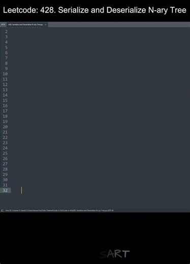 Leetcode 428. Serialize and Deserialize N-ary Tree in Python | Python Leetcode | Python Tutorial