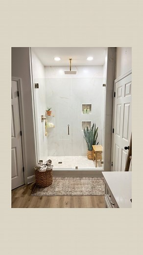 348K views · 11K reactions | Our DIY tile shower. Comment LINK and...