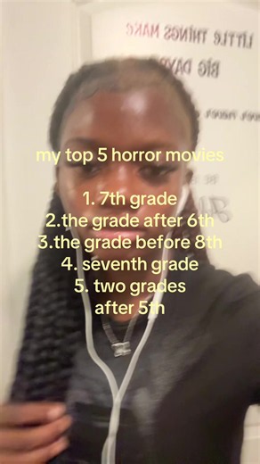 #fyp #7thgrade #top5horrormovies #xyzbca | movies recommended