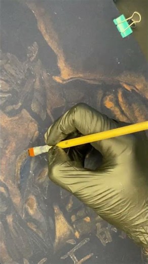 Painting with Bleach Bruce Lee