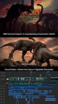 The Land Before Time vs My AI Remake | Full Editing Breakdown #prehistoricplanet #thelandbeforetime