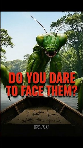 The Largest Mantis Ever Seen – What Is Happening? #islex