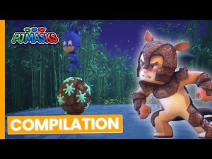 Splat Monster Attacks! Who can stop it? | Compilation | PJ Masks