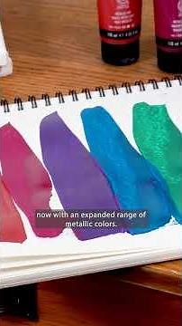 Discover Liquitex Basics Metallic Acrylics