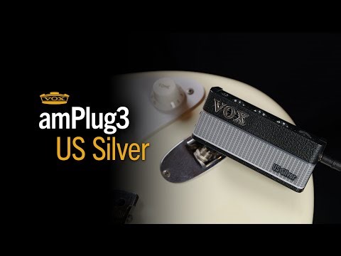 amPlug3 US Silver guitar headphone amplifier