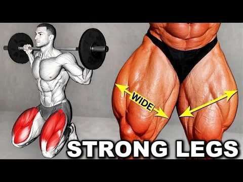 7 Perfect Leg Exercises 🔥 Build Bigger & Wider Thighs (Gym Workout)