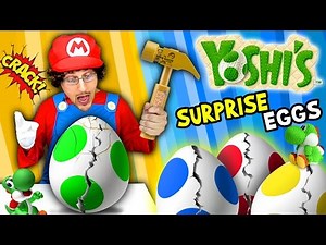 YOSHI'S SURPRISE EGGS! Trouble Maker Toys!!! (FGTEEV Skit / Unboxing)
