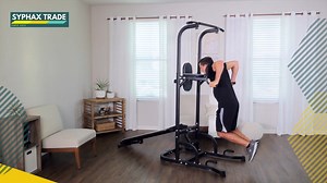 CHAISE ROMAINE Descriptif : Ce dispositif rassemble trois incontournables machines de remise en forme conventionnelle :  la Barre fixe murale  la Dip_station  Le banc développé couché Convient à toute une gamme d’exercices, y compris les tractions, les trempettes, les exercices de jambe, les abdos, etc. L’appareil peut être assemblé et démonté en quelques minutes | Syphax Trade company