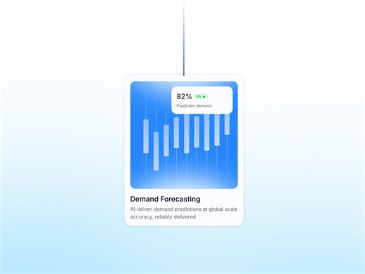 AI Demand Forecasting | SaaS | Explainer Motion Design Video