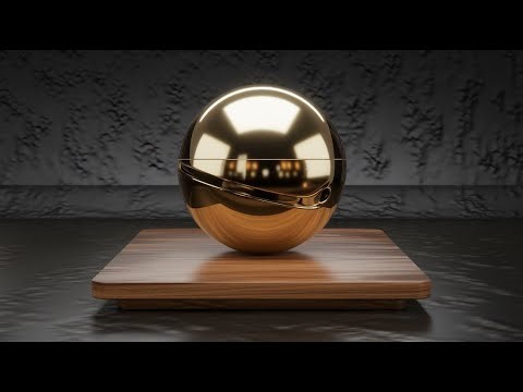 Create Gold Material -Cinema 4D 2023 -2024 // Material Dorado en Cinema 4D 2023 - 2024