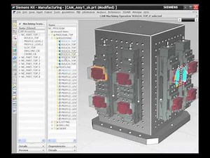 NX CAM for Machinery software